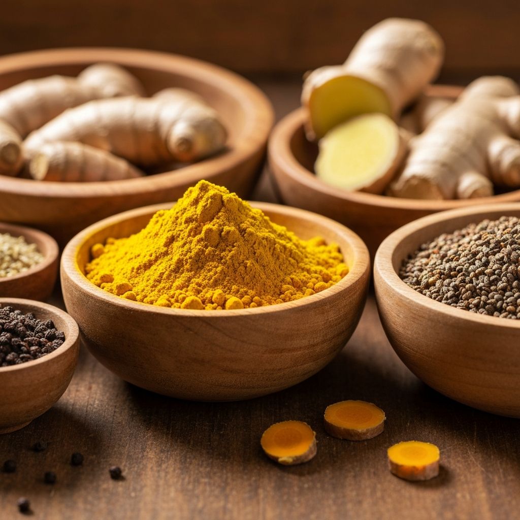 Natural dietary compounds in bowls