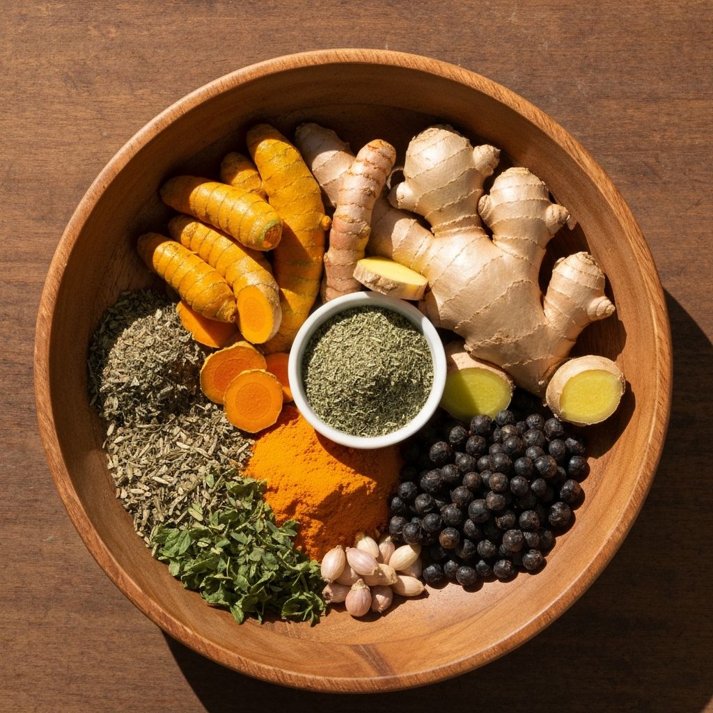 Natural ingredients mix for dietary support